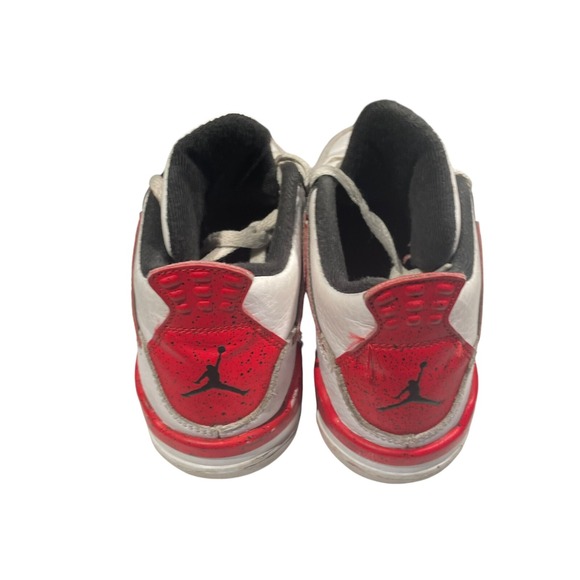 Jordan 4 Retro PS  Nike Air Jordan 4 Retro Red Cement White BQ7669-161‎ Preschool Ps Size 2Y